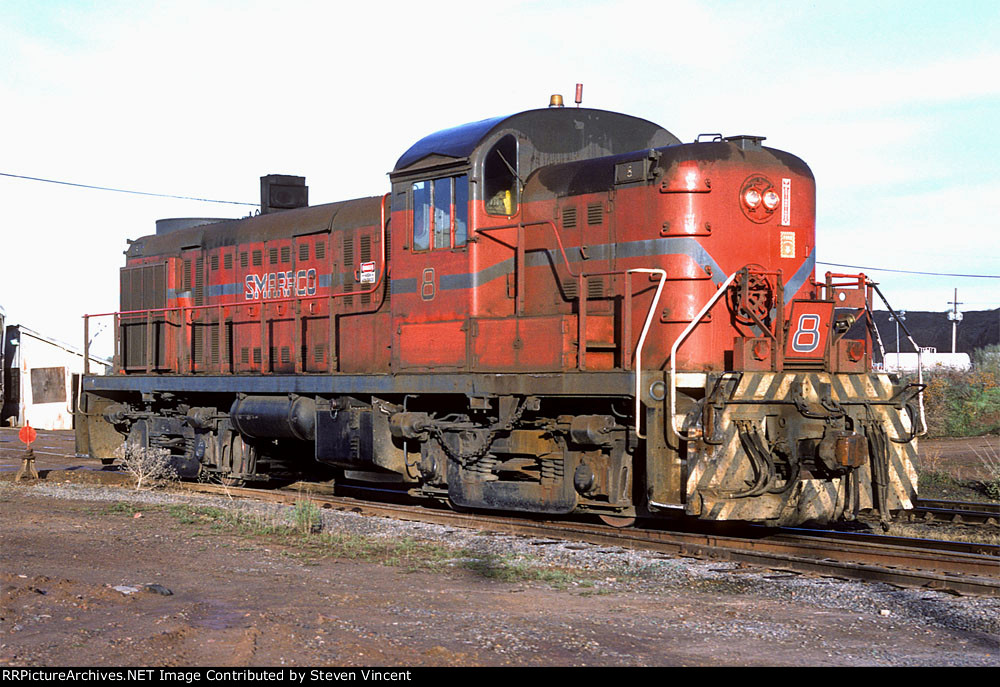 San Manuel Arizona RR #8, ex Reading RS3 504.